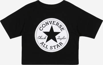 CONVERSE Tričko – černá: přední strana