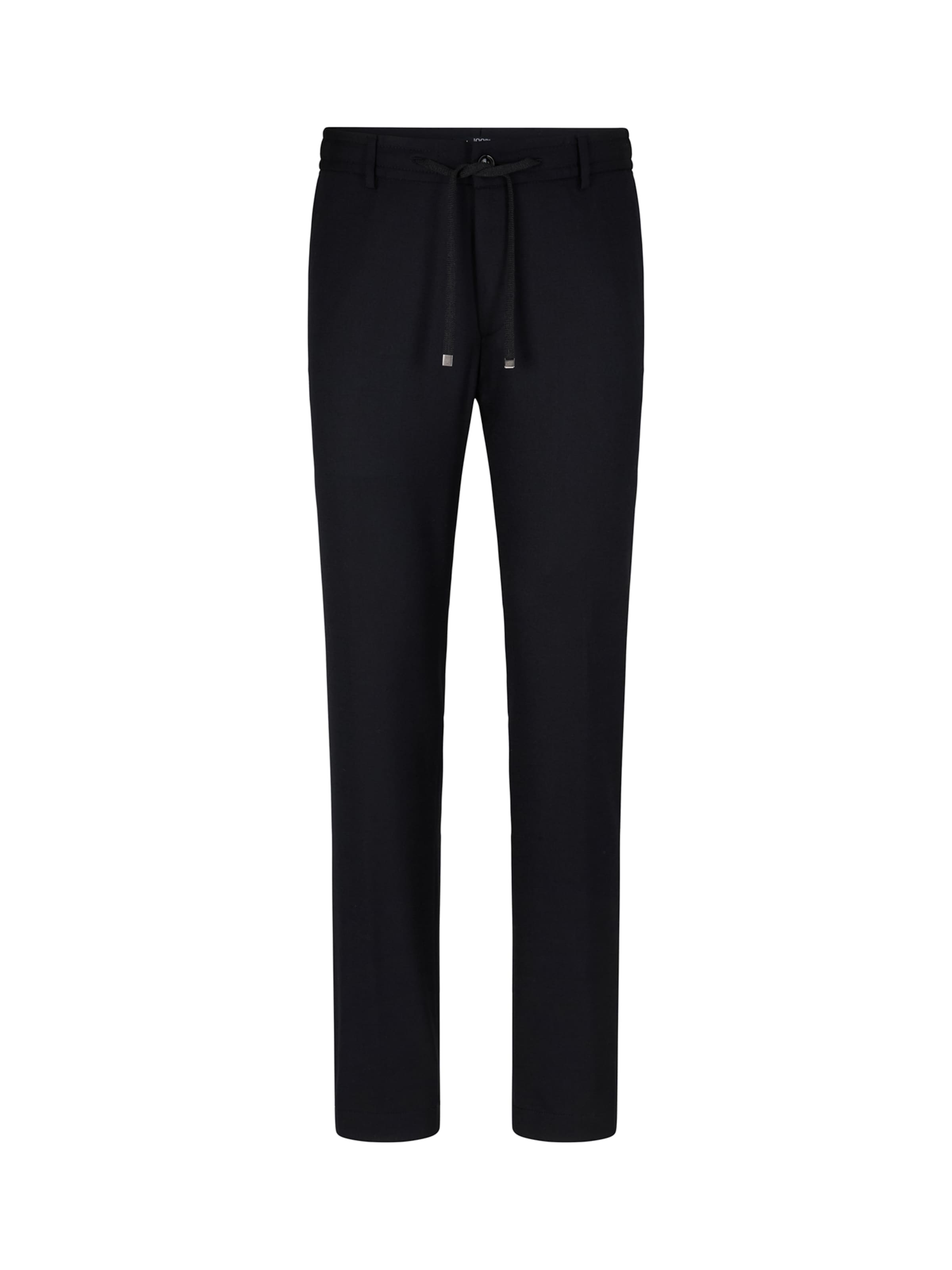 Coupe slim Pantalon 'Sake' JOOP! en noir : devant