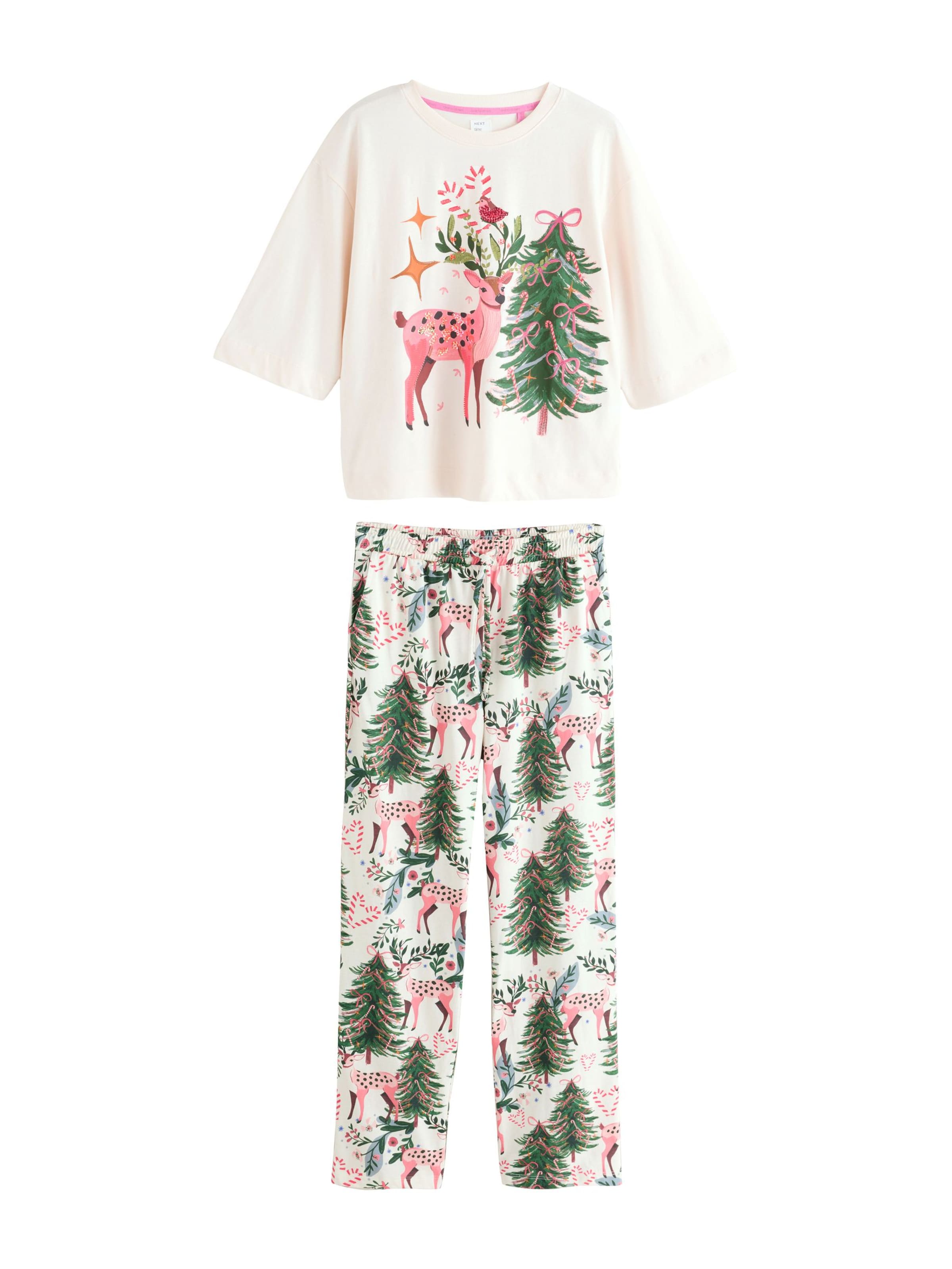 Next Pyjama in Beige: Vorderseite