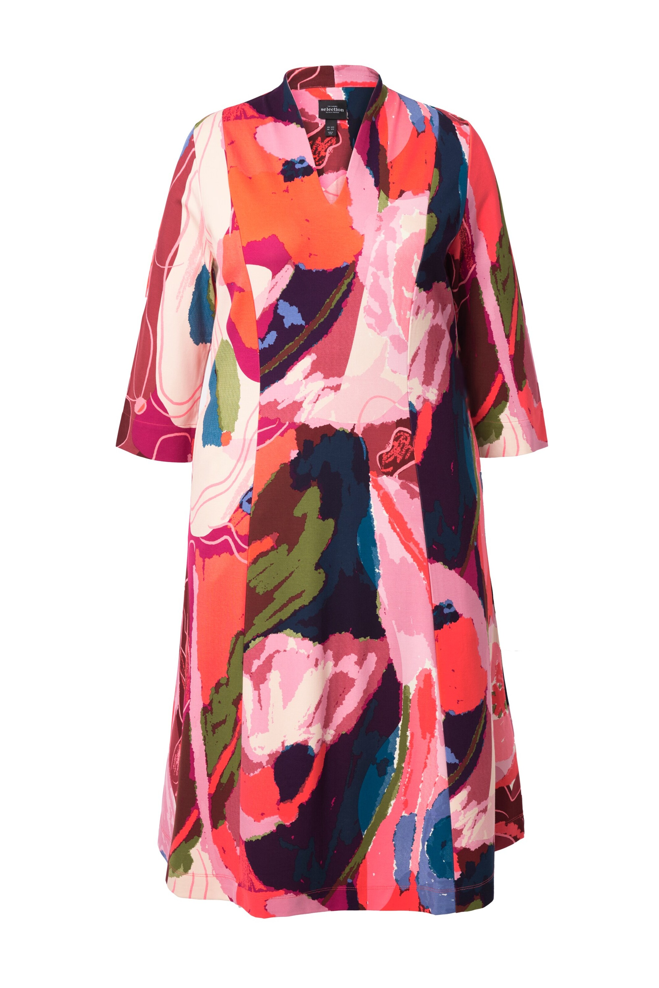 Ulla Popken Kleid in Rot: Vorderseite