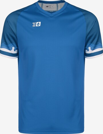 OUTFITTER Functioneel shirt in Blauw: voorkant