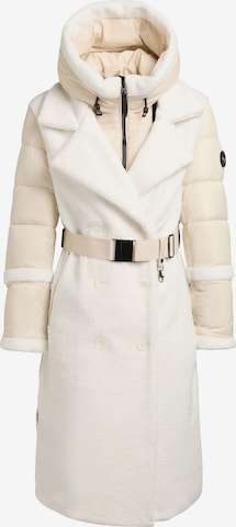 khujo Зимнее пальто 'Kalmia' в Белый: спереди