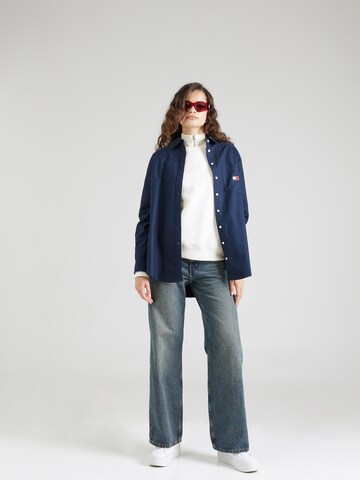Tommy Jeans Sweatshirt in Weiß