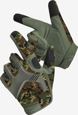 normani Full Finger Gloves ' ARMY GLOVES Specialist ' in Grey: front