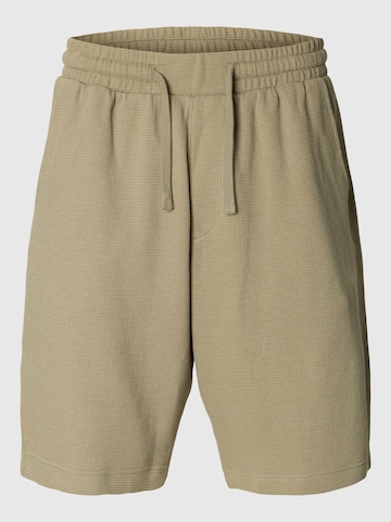 SELECTED Loosefit Bukser i grøn