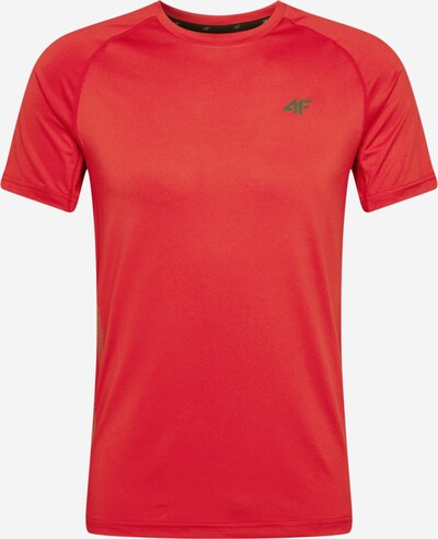 4F Sportshirt in orangerot / schwarz, Produktansicht