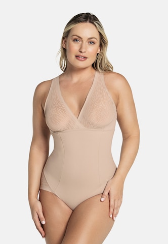 LEONISA Form-Body in Beige: Vorderseite