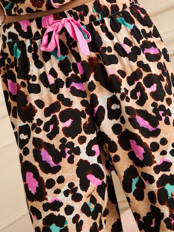 love & roses Pyžamo - Hnedá