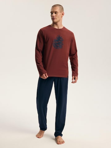 Henderson Pajamas long 'Fall' in Red: front