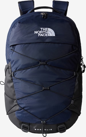 THE NORTH FACE - Mochila 'Borealis' em azul: frente