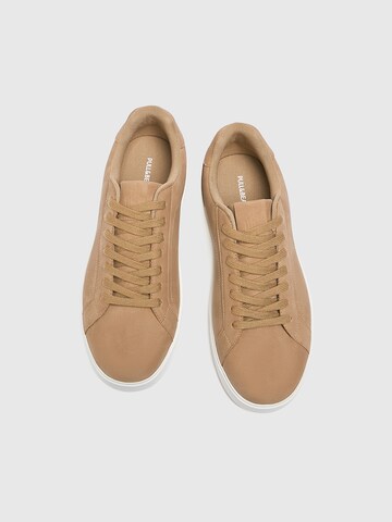 Pull&Bear Platform trainers in Brown