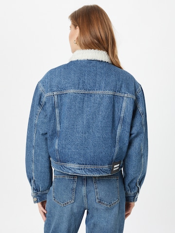 Dr. Denim Tussenjas 'Tilly Pile' in Blauw