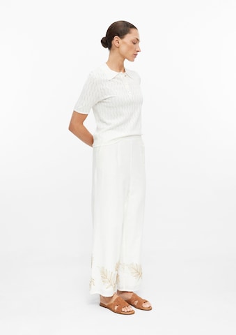 Wide Leg Pantalon s.Oliver en beige