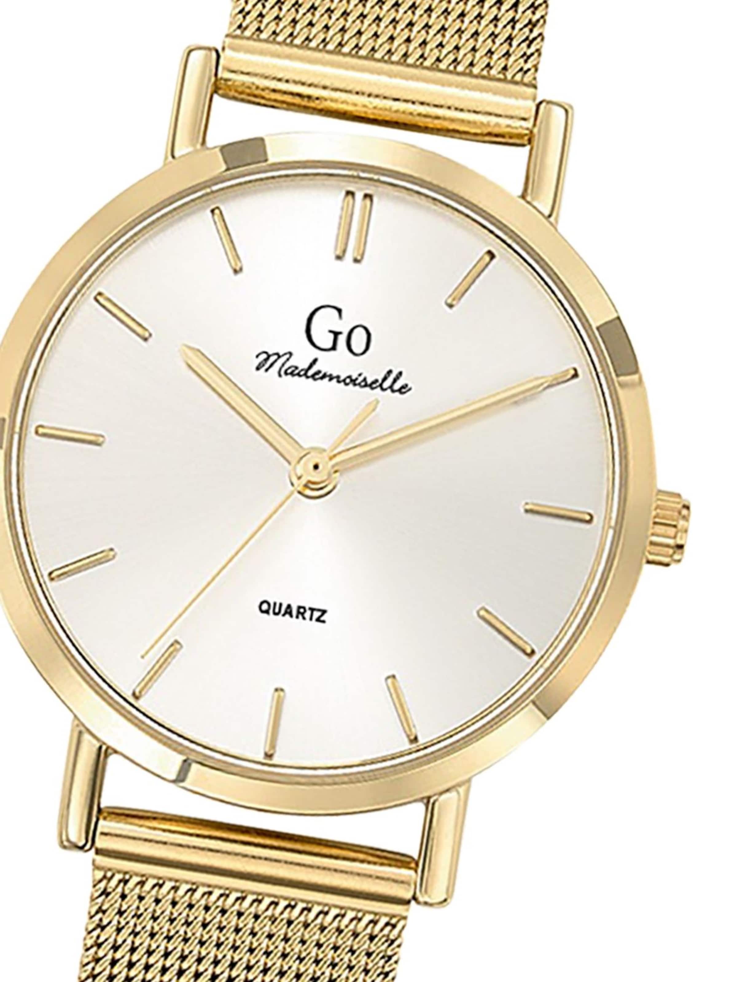 GO GirlOnly - Reloj analógico en oro