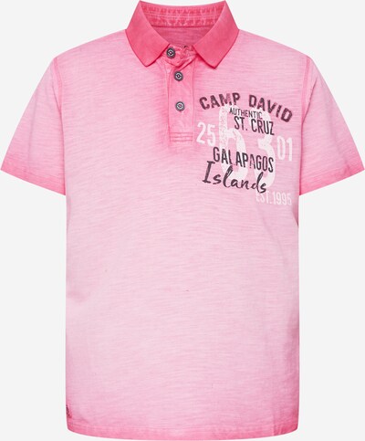 CAMP DAVID Shirt in Pink / mottled pink / Black / Off white, Item view