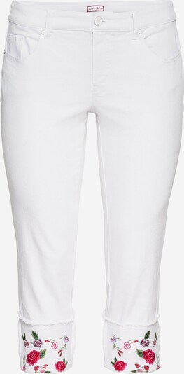 sheego by Joe Browns Jeans in de kleur Gemengde kleuren / White denim, Productweergave