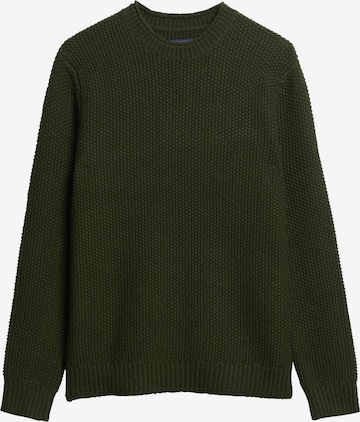 Superdry Sweater 'The Merchant Store' in Green: front