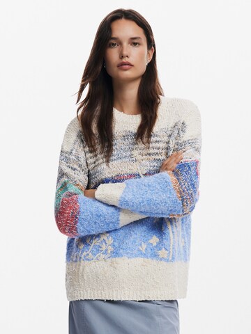 Desigual Pullover in Grau: Vorderseite