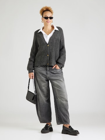 ONLY Carmakoma Knit cardigan 'CARCLARE JULES' in Grey