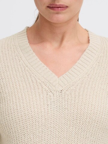 Oxmo - Jersey ' OXFSINVI PU 1 ' en beige