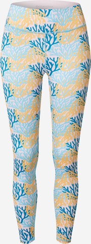 DELICATELOVE Skinny Sportbroek 'Nadi' in Gemengde kleuren: voorkant