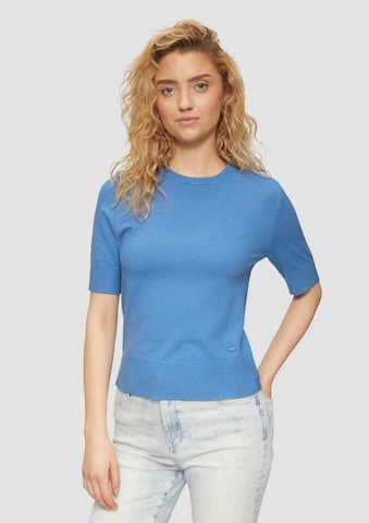 s.Oliver Pullover in Blau: Vorderseite