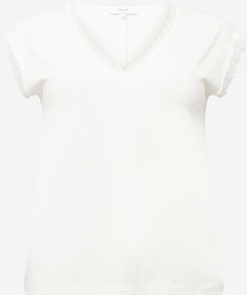 T-shirt 'Therese' ABOUT YOU Curvy en blanc : devant