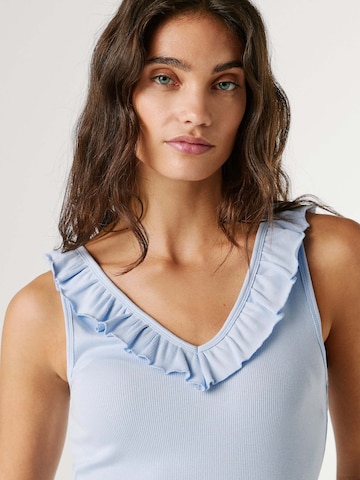 Pepe Jeans Top 'Millie' in Blau