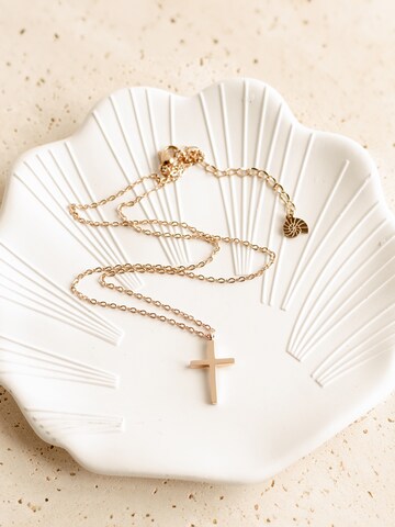 Hey Happiness Kette 'Kreuz' in Gold
