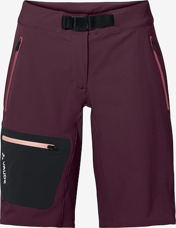 VAUDE Outdoorbroek ' W Badile STS ' in Lila: voorkant