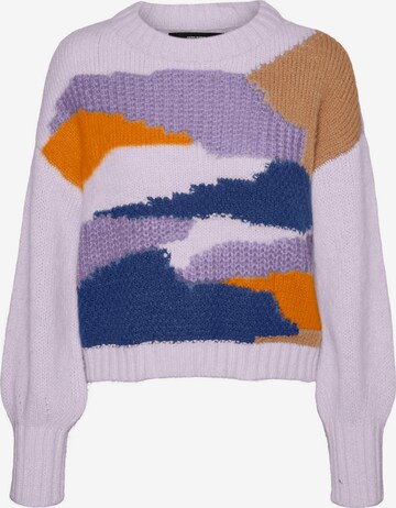 Pullover 'DIVINE' di VERO MODA in colori misti: frontale