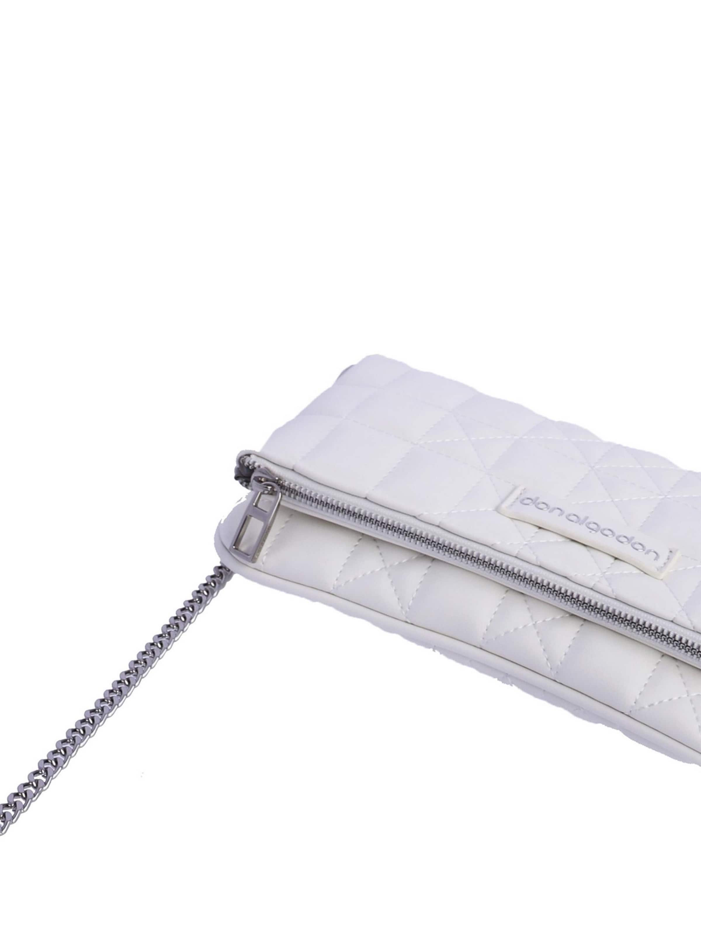 Don Algodon - Bolso de hombro 'Bolso bandolera para mujer DON ALGODON Milena de piel sintética con cremallera' en blanco