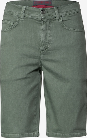 Street One MEN Jeans in Green: front