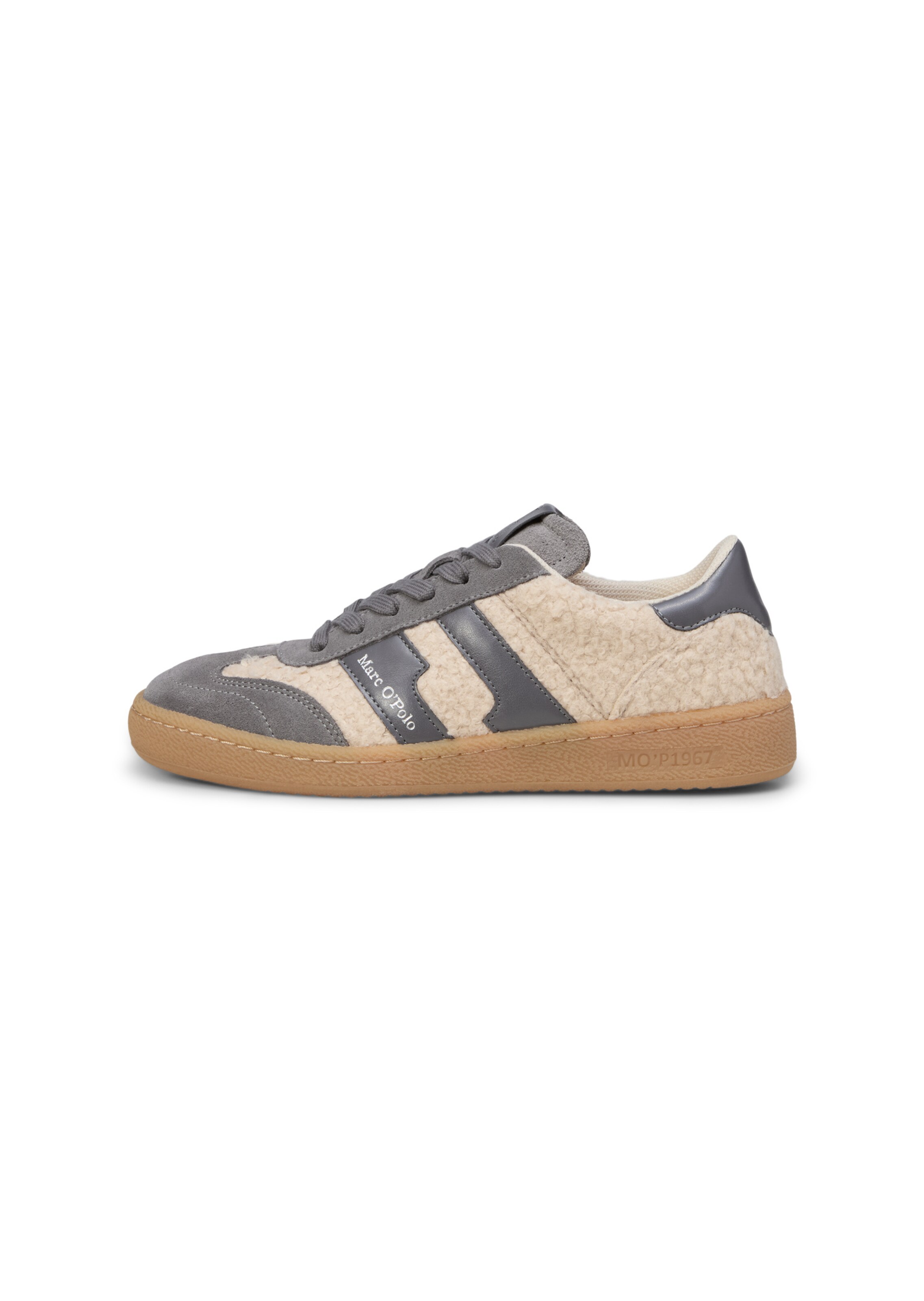 Marc O'Polo Sneaker 'Court' in Grau