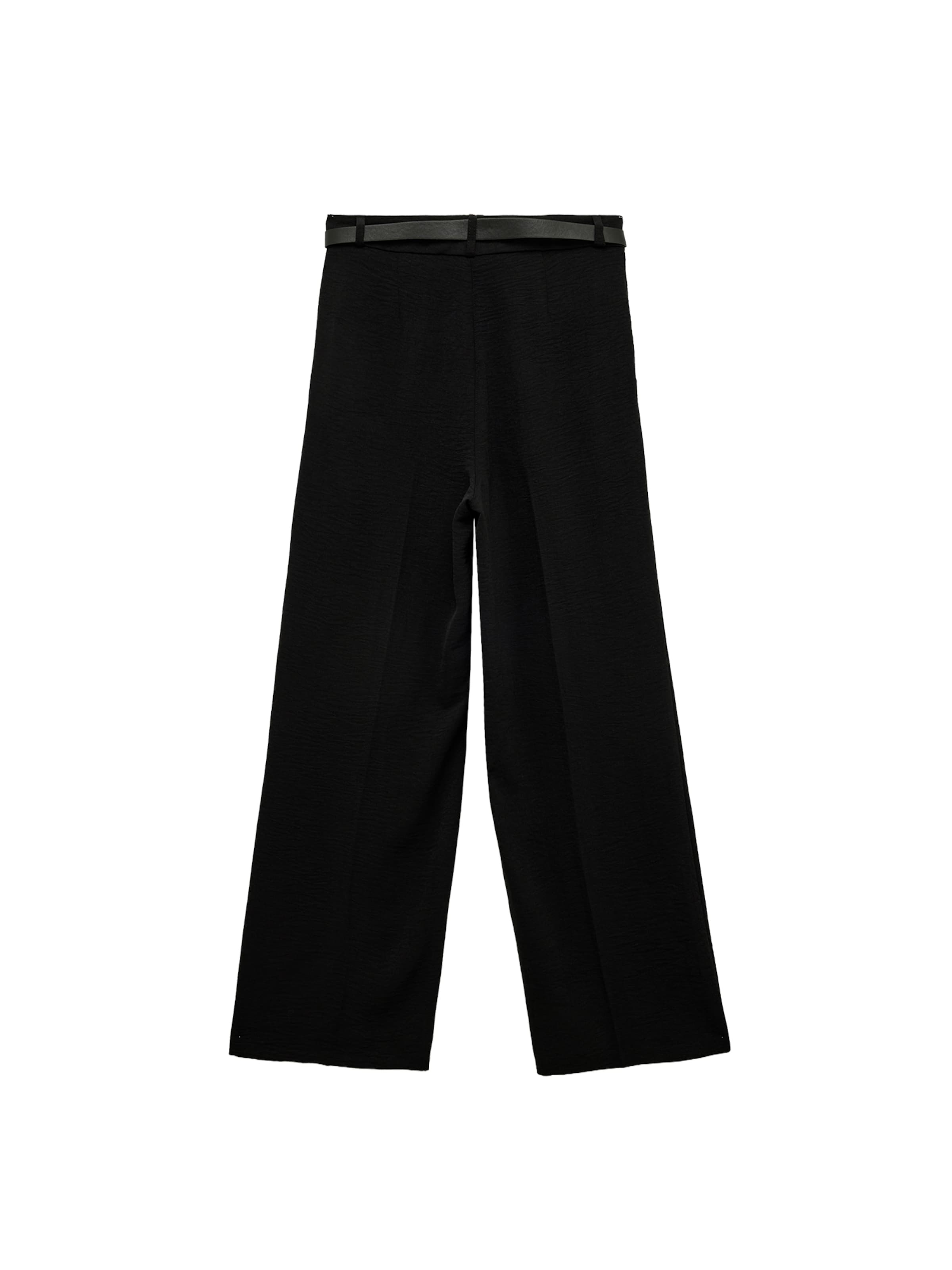 Koton Wide leg Pleat-front trousers in Black