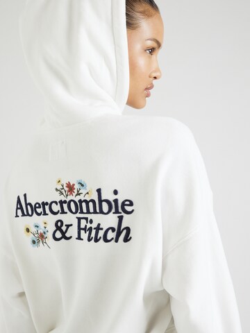Abercrombie & Fitch Sweatshirt 'SUNDAY' i vit