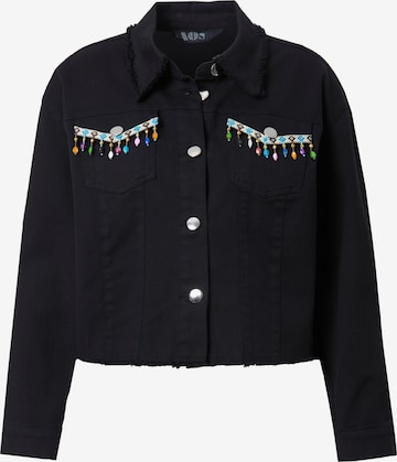Veste mi-saison Angel of Style en noir : devant