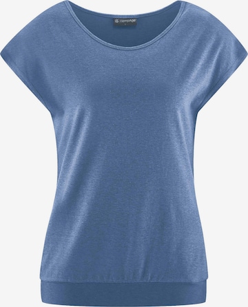 HempAge T-Shirt in Blau: predná strana