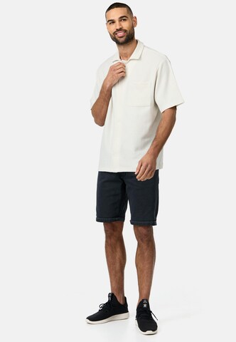 INDICODE JEANS Regular Fit Hemd 'Provo' in Weiß