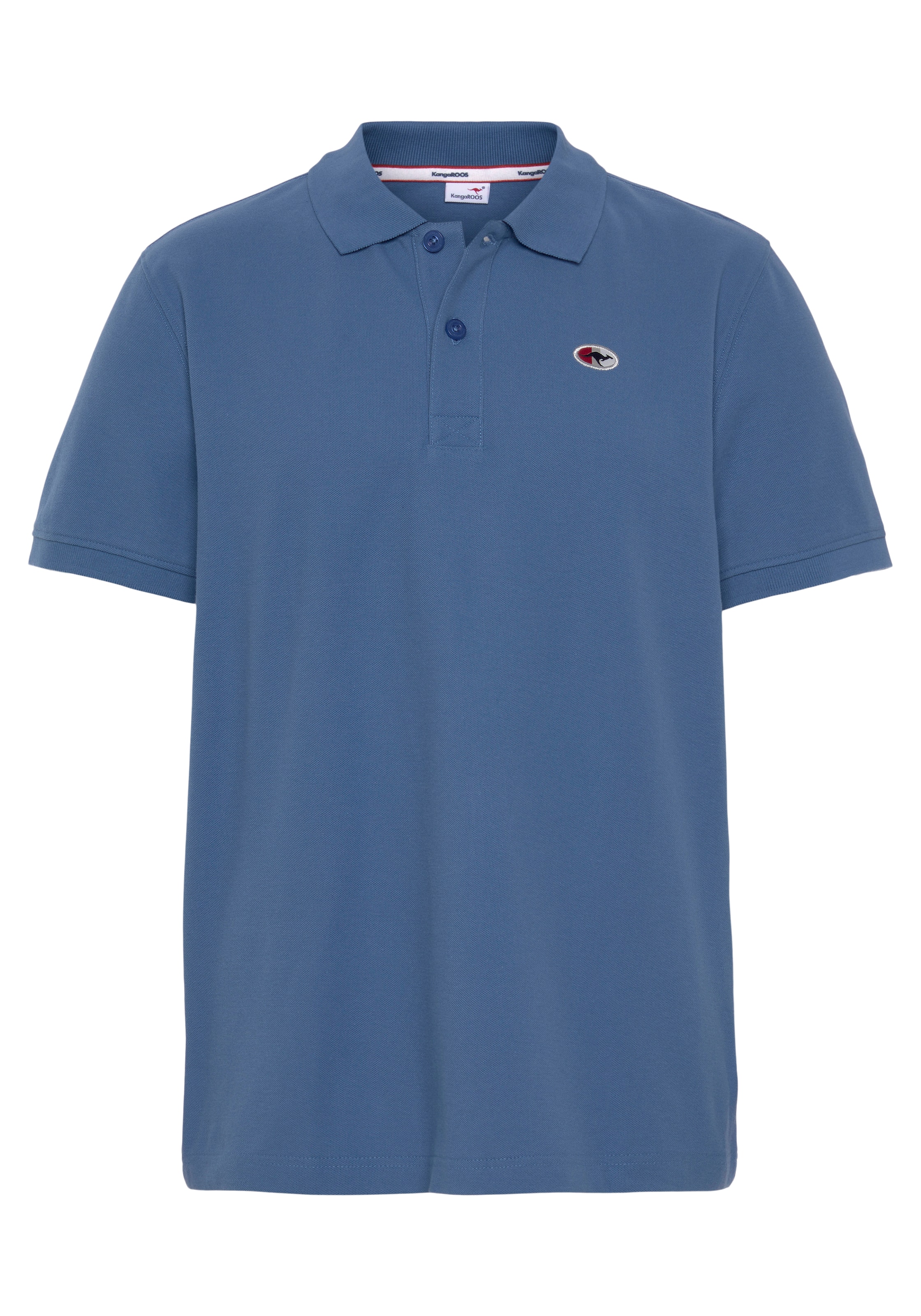KangaROOS Poloshirt in Blau: Vorderseite