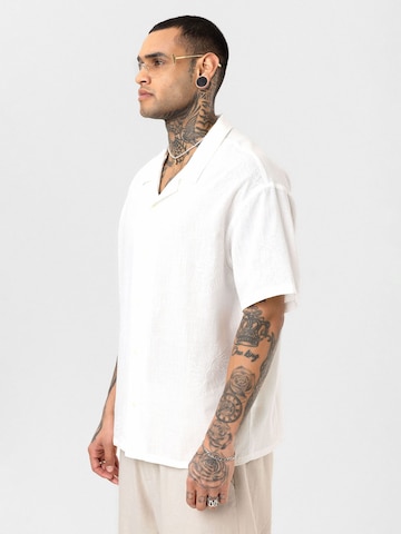 Dandalo Comfort fit Button Up Shirt 'Damian' in Beige