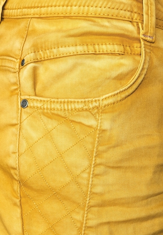 CECIL Slimfit Jeans in Gelb