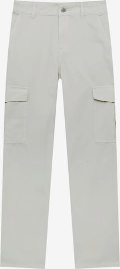 Pull&Bear Pantalon cargo en gris clair, Vue avec produit