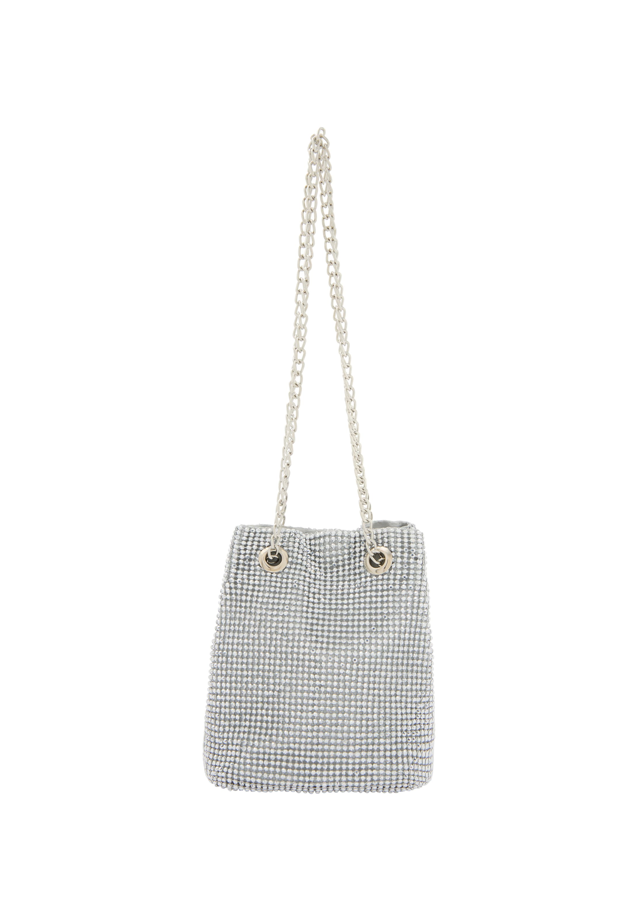 faina Torba za čez ramo | srebrna barva: sprednja stran