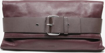 All Saints Spitalfields Clutch One Size in Lila: predná strana