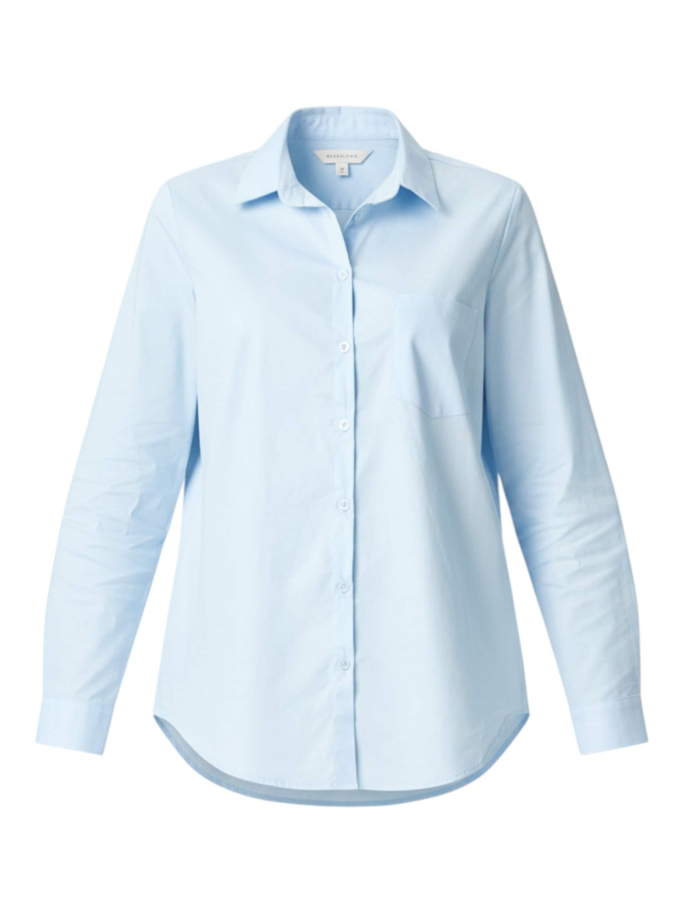 TEESHOPPEN Blouse 'Ida' in Blue: front