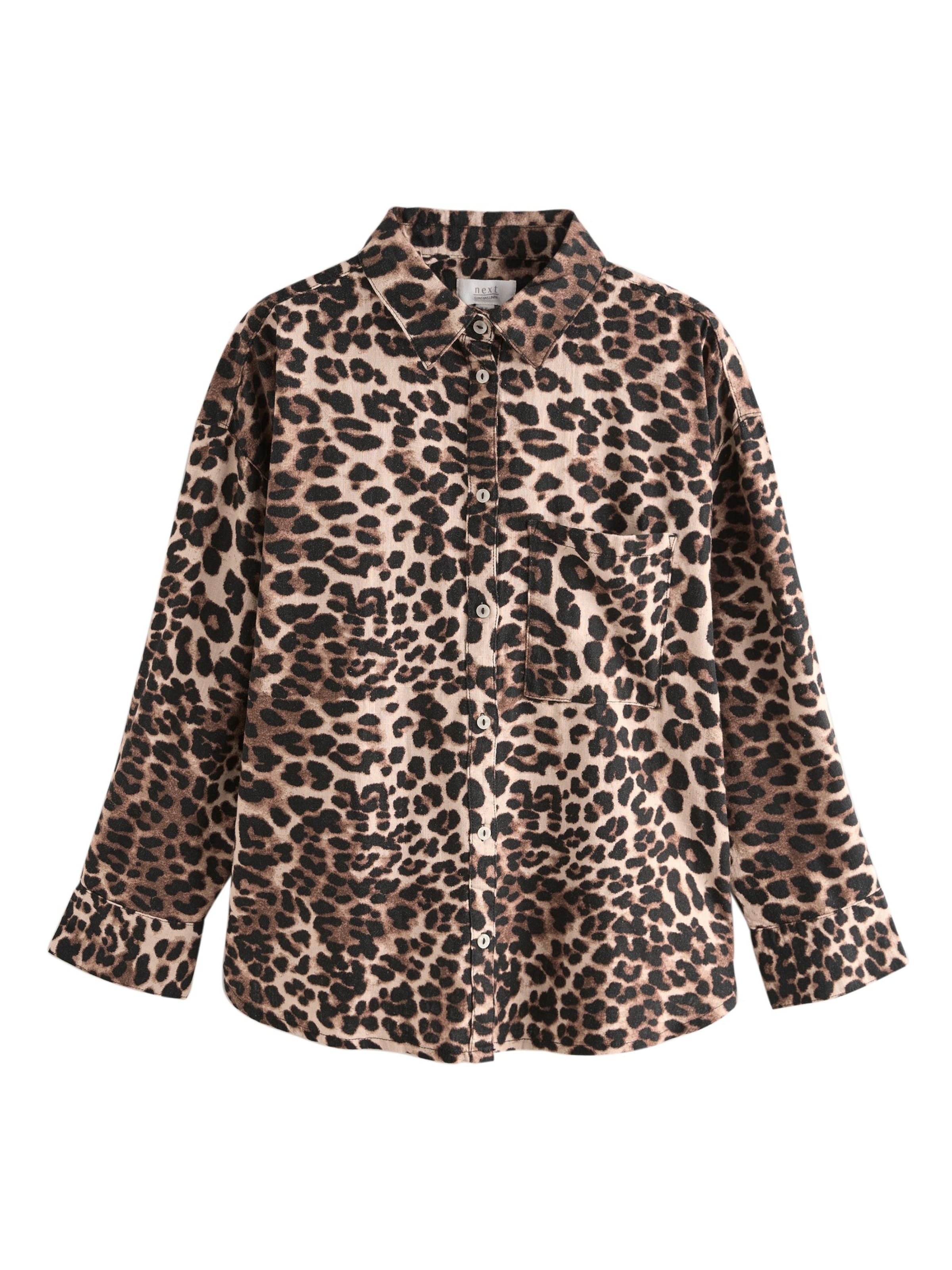 Next Blúz - barna: elől