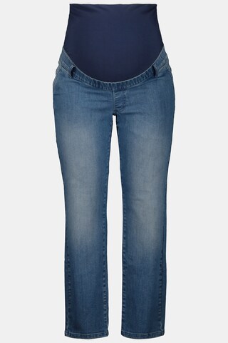 Ulla Popken Regular Jeans in Blauw