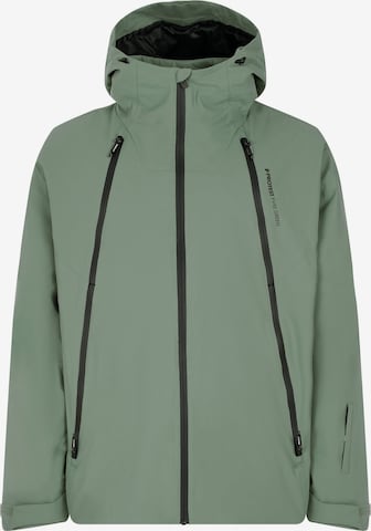 PROTEST Sportjacke 'PRTFerrol' in Grün: Vorderseite