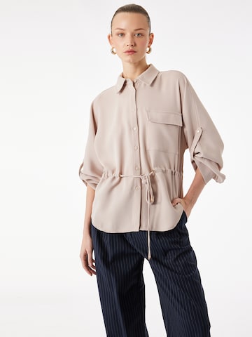Koton Blouse in Beige: voorkant